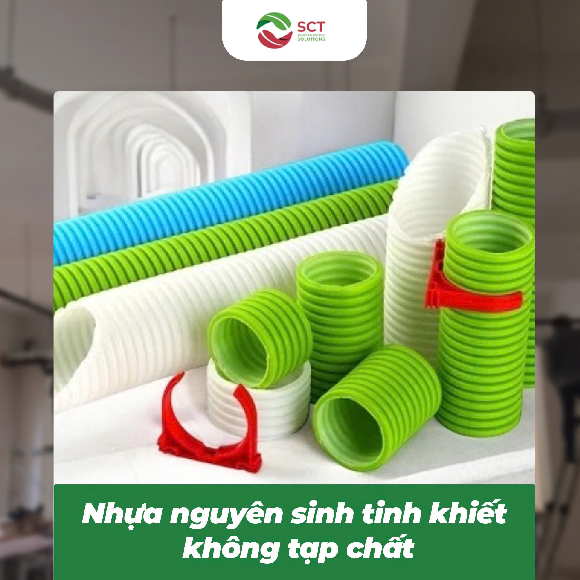Ống gió HDPE 2 lớp
