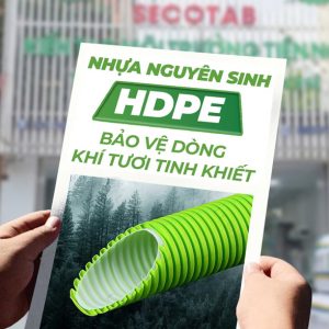 Ống gió HDPE 2 lớp