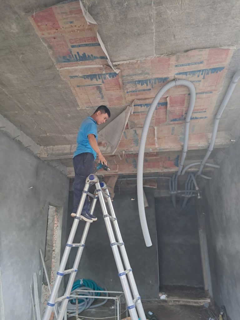 Thi công ống gió HDPE