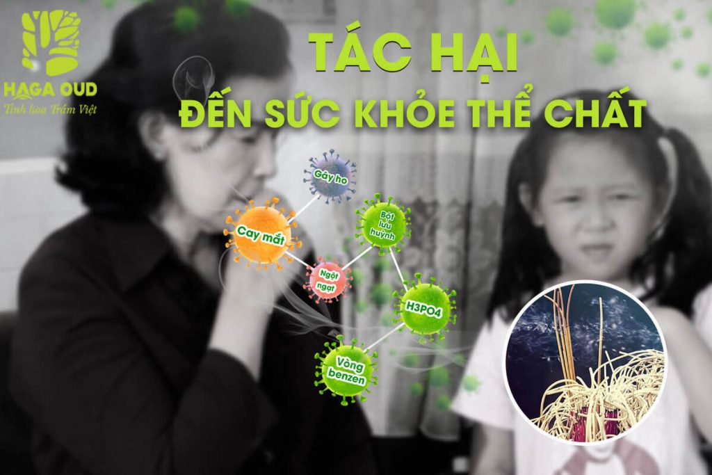 Tác hại khói nhang đến sức khỏe