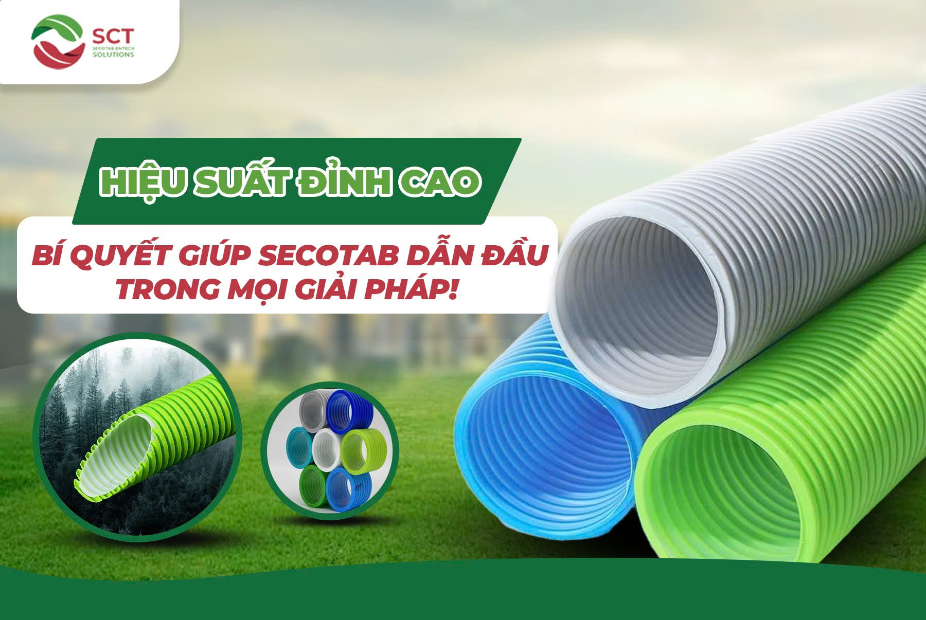 ống gió HDPE 2 lớp